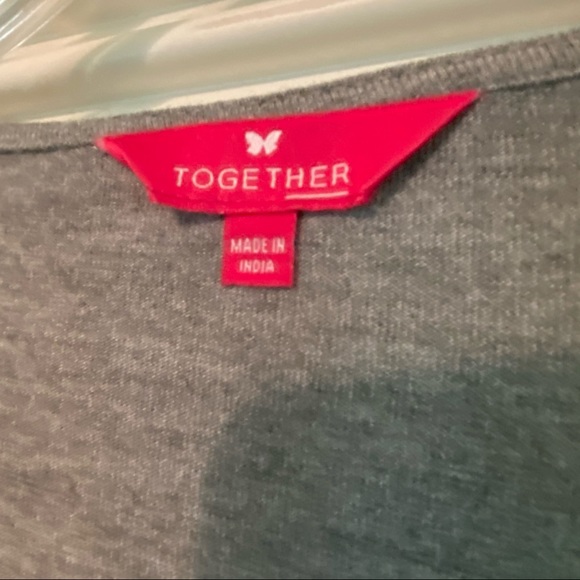 TOGETHER Butterfly & Bling Long Sleeved Tee - Picture 5 of 7